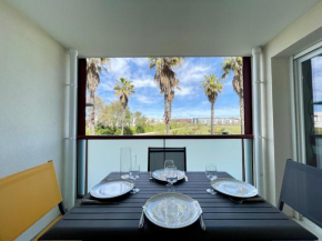 Appartement climatisé 3 pièces avec garage à 300m de la plage et des commerces à Sète - FR-1-338-576